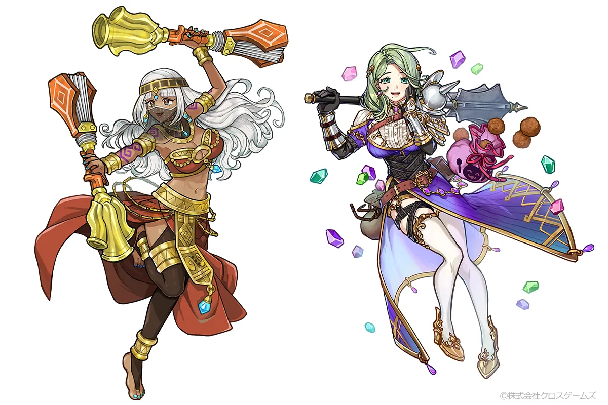 ゲーム向けキャラクター立ち絵のイラスト2