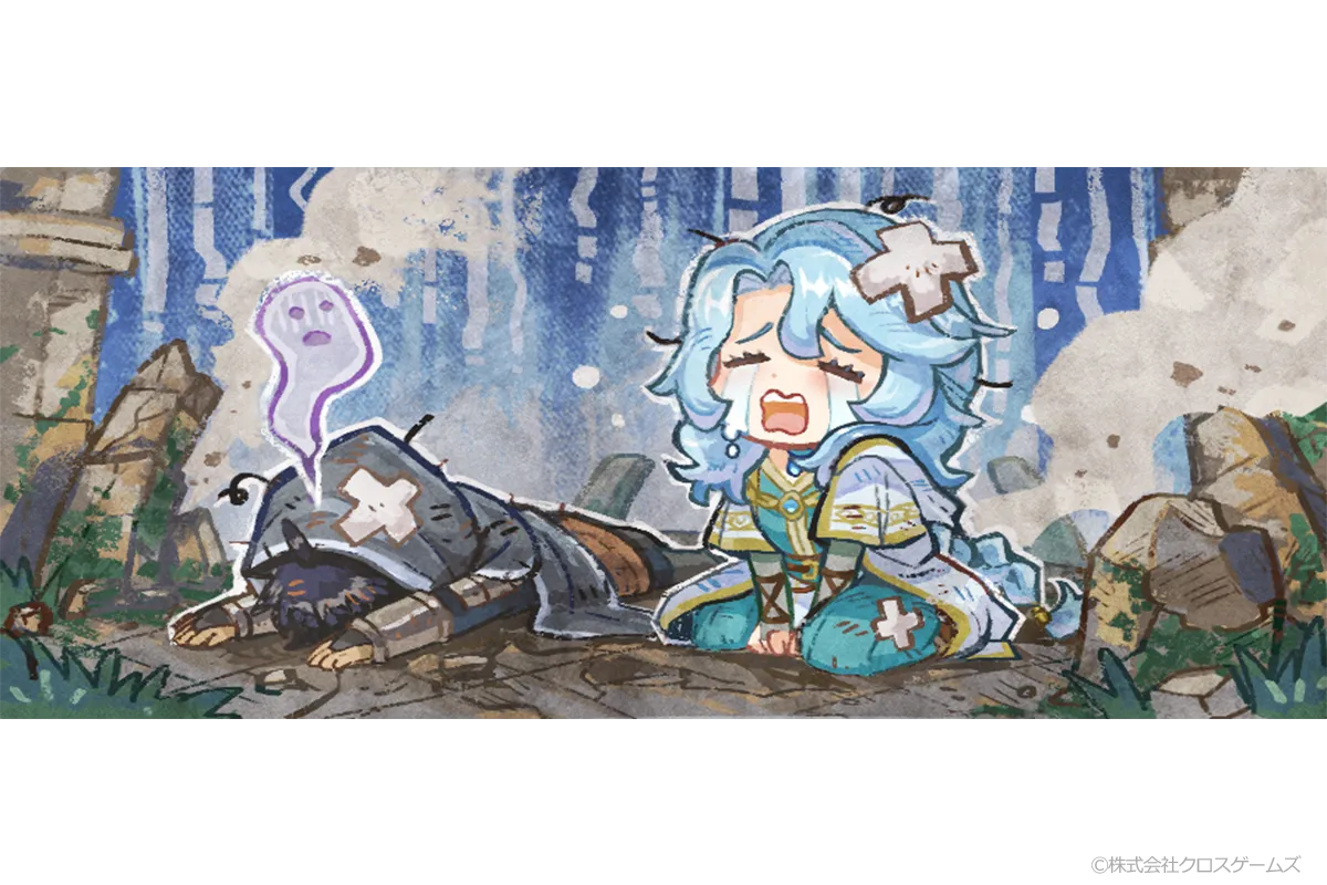 ゲーム内イベントスチルイラスト2 失敗